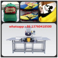 Big area single head embroidery machine for cap/shoes/flat embroidery with china top quality